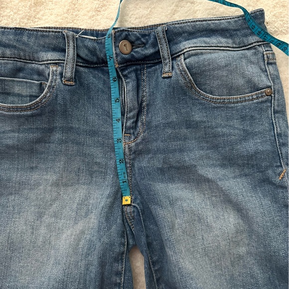 Pilcro and the Letterpress “Stet” Roll Up Shorts | Light Blue Denim | Sz:27 - Picture 7 of 16